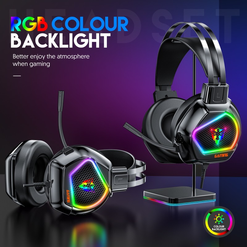 Gaming Headset Factory - G601 USB Head Mounted TPC Display