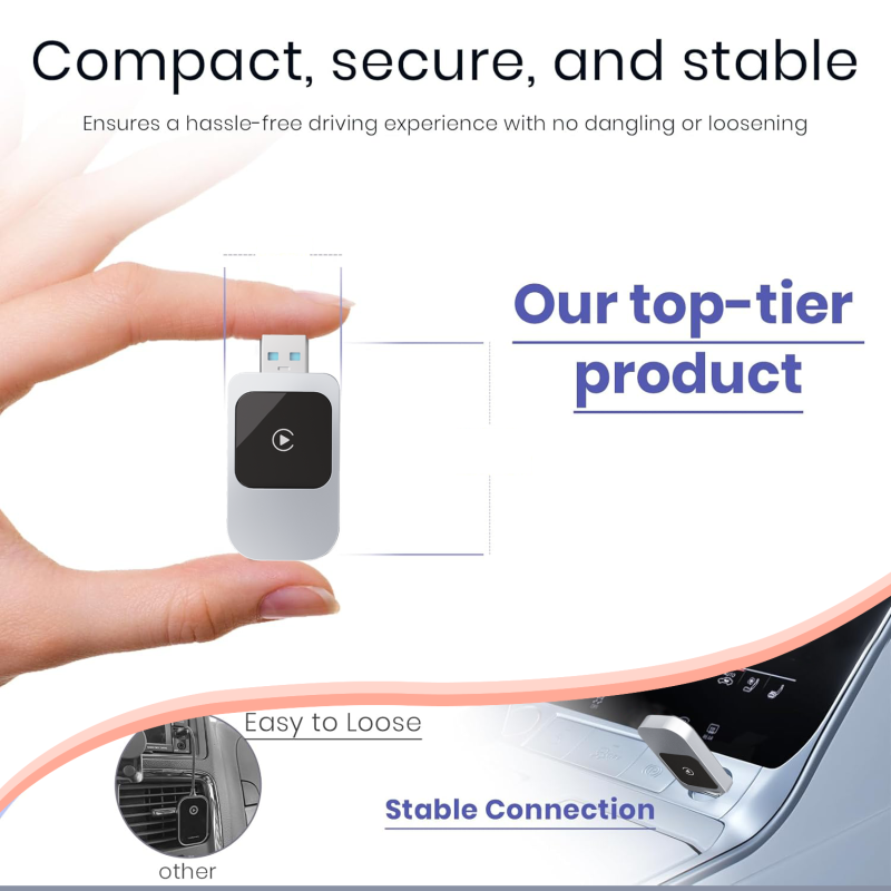 Wireless CarPlay Box Factory - Portable Mini 2 in 1 Navigation