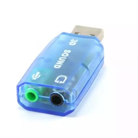 Audio Adapter Factory - High Quality USB2.0 External 3D