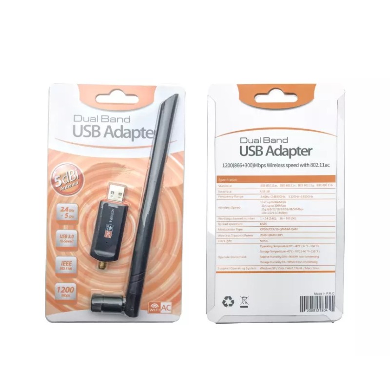 USB WiFi Adapter Factory - RTL8811CU Chipset 600 1200 Mbps