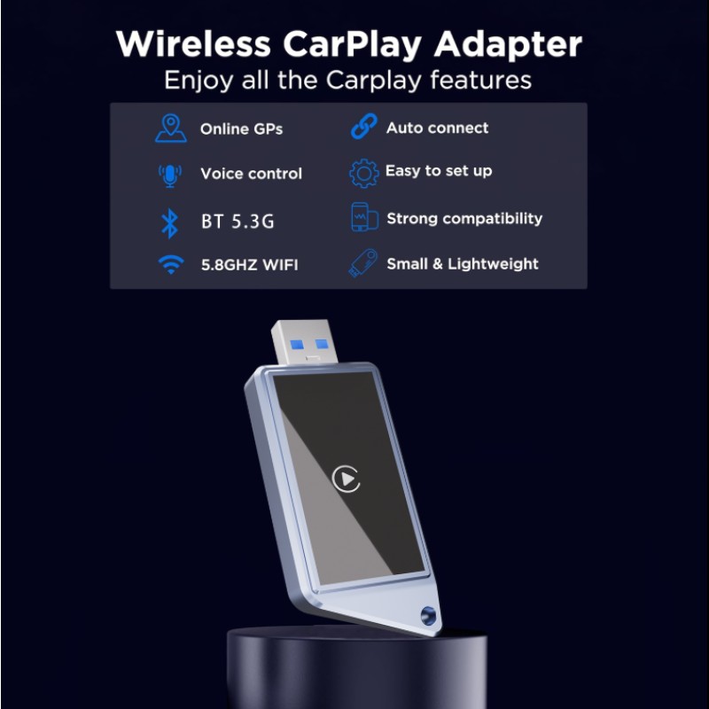CarPlay Adapter Manufacturer - Universal Wireless Google Maps