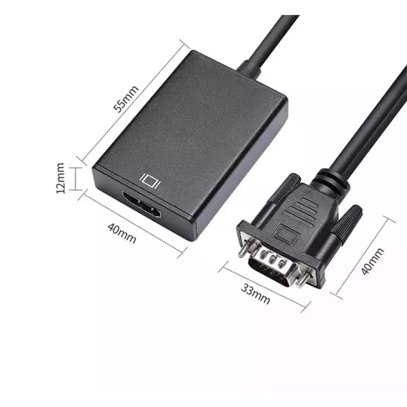 VGA Adapter Manufacturer - Factory Price VGA to HD 3.5mm