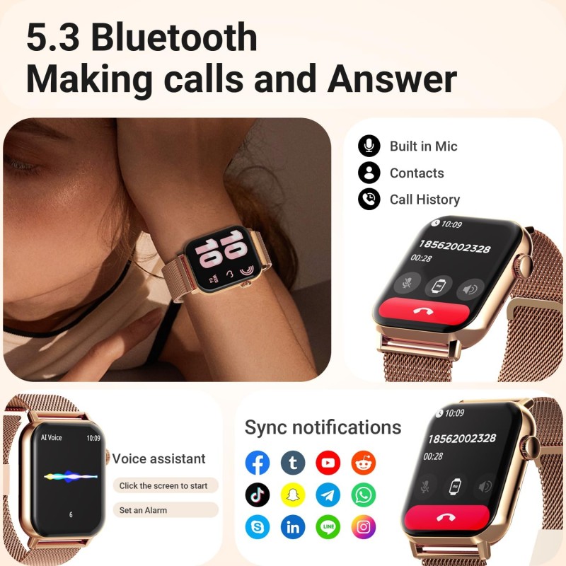 Health Watch Supplier - Hotsale 1.83 HD Smart
