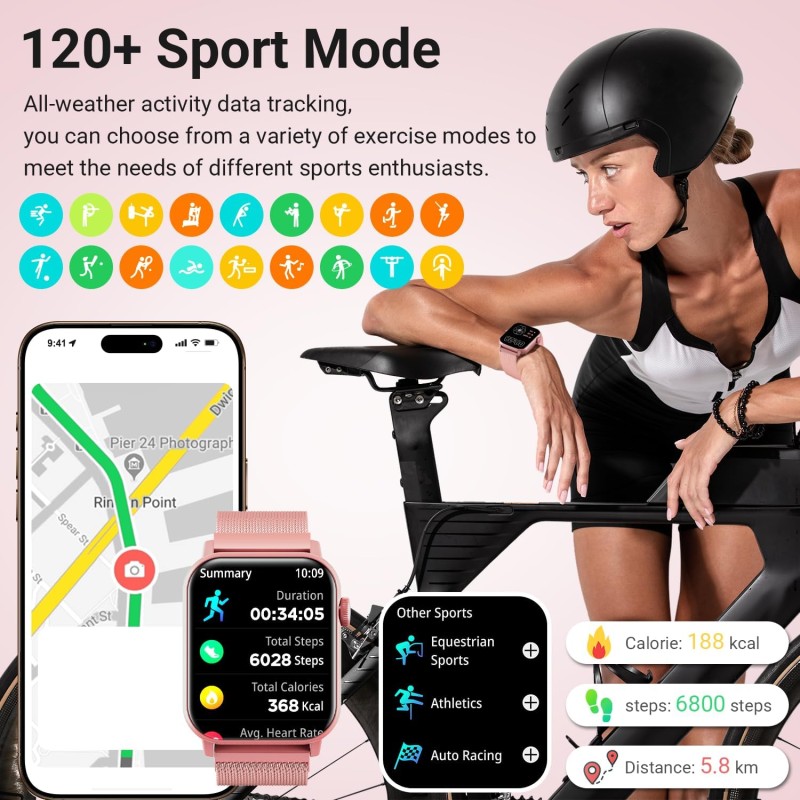 Smart Watch Supplier - Hotsale Women's 1.83 HD IPS