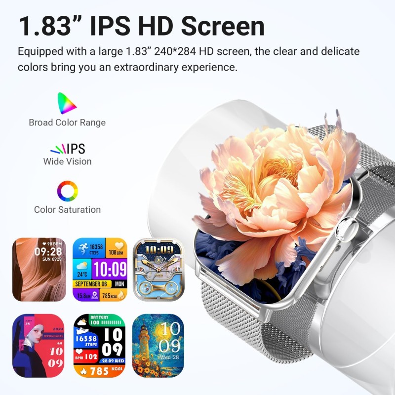 Smart Watch Factory - 24/7 Fitness Tracker IPS