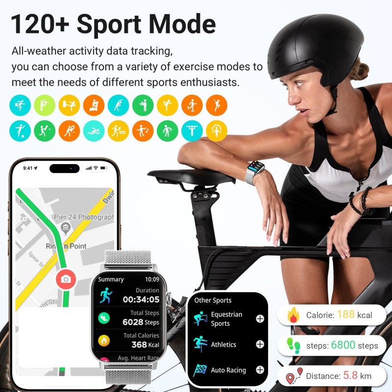 Smart Watch Factory - 24/7 Fitness Tracker IPS