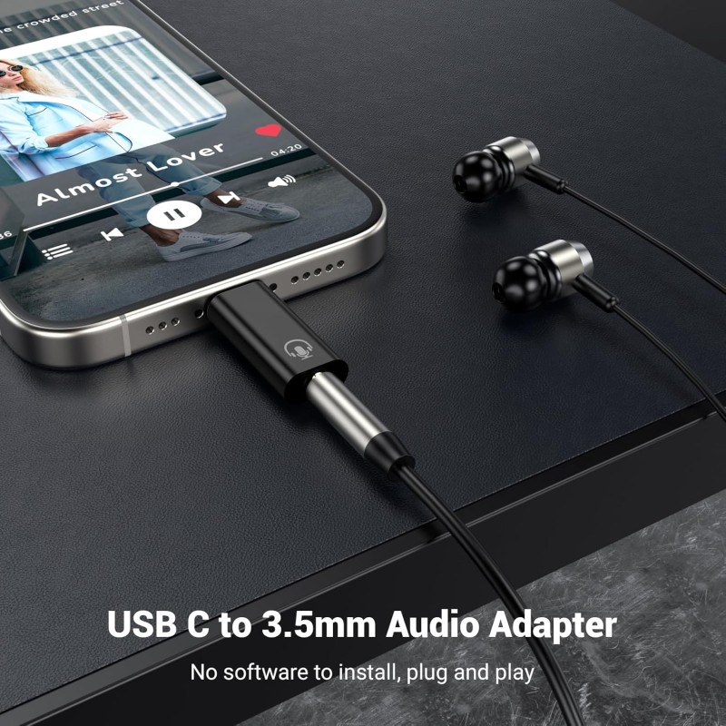 Jack Adapter Factory - New USB C to 3.5mm