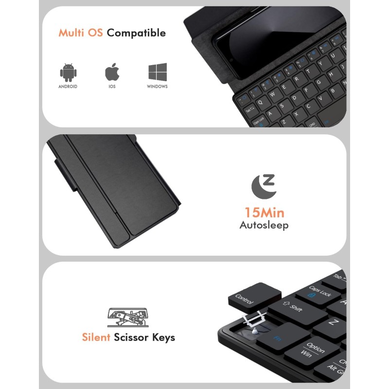 Foldable Keyboard Supplier - Portable Mini Wireless