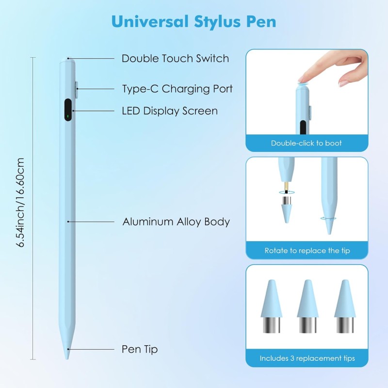 Blue Stylus Supplier - Active Universal Blue