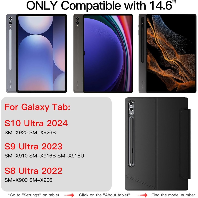 Tablet Keyboard Case Factory - For Tab S10 Ultra