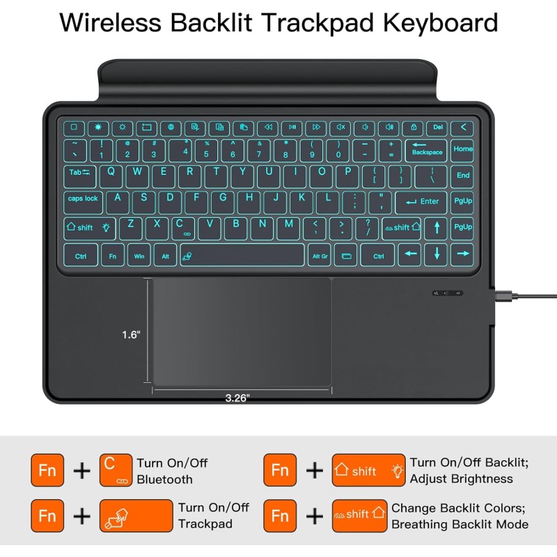 Tablet Keyboard Case Factory - For Tab S10 Ultra