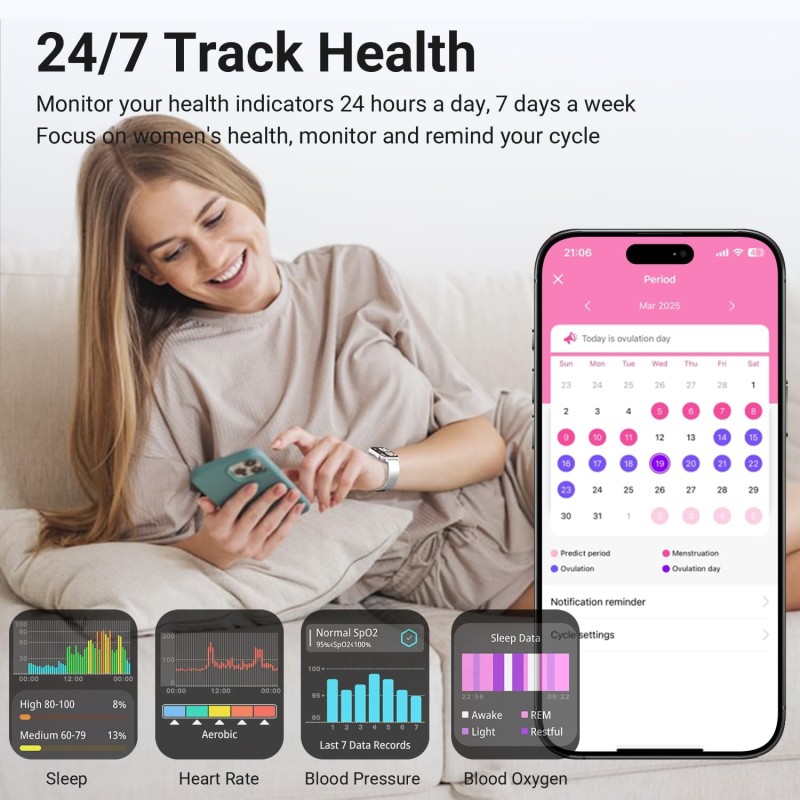 Smart Watch Factory - 24/7 Fitness Tracker IPS