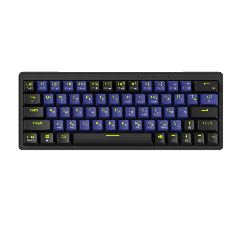 Gaming Keyboard Manufacturer - Russian 63-Keys ABS Wired
