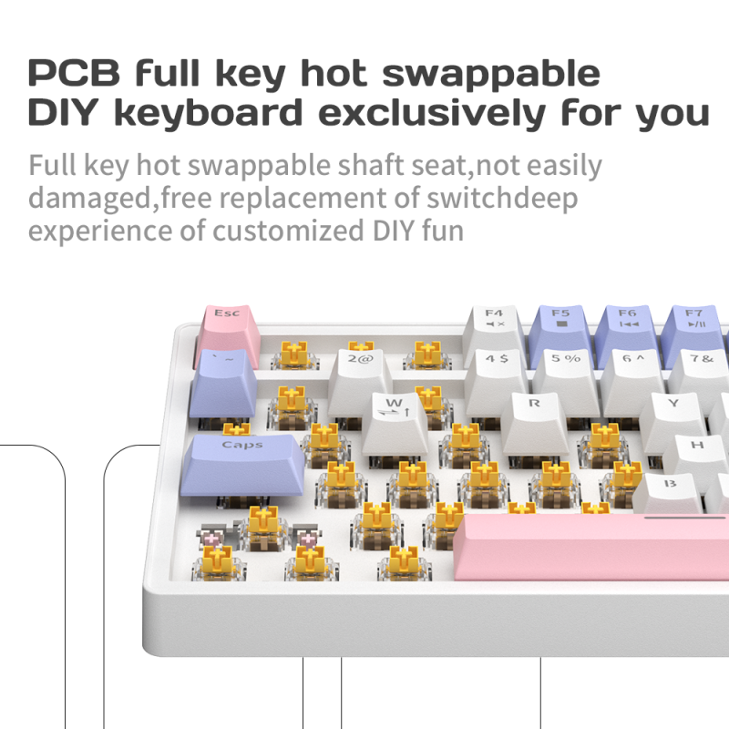 Custom Keyboard Supplier - Custom RGB Gaming Mechanical Keyboard