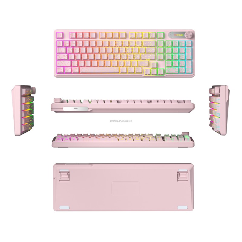 Gaming Keyboard Supplier - IP98 Wired RGB Membrane Keyboard