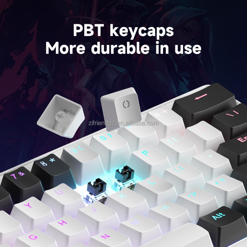Mechanical Keyboard Manufacturer - 60% Portable Gasket Ergonomic
