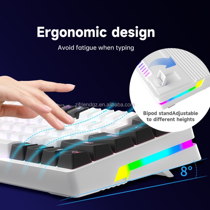 Mechanical Keyboard Manufacturer - 60% Portable Gasket Ergonomic