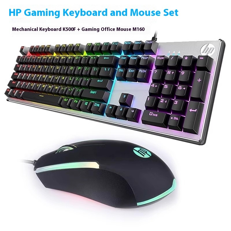 Keyboard Mouse Kit Manufacturer - KM300F Wired RGB Waterproof