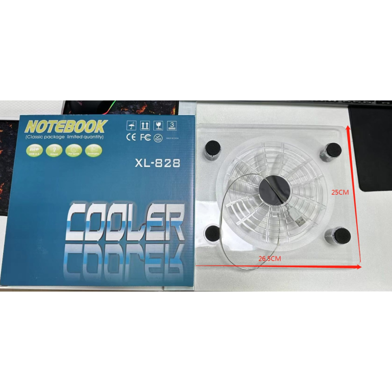 Laptop Cooler Factory - Super Cheap 828 Large Fan Radiator