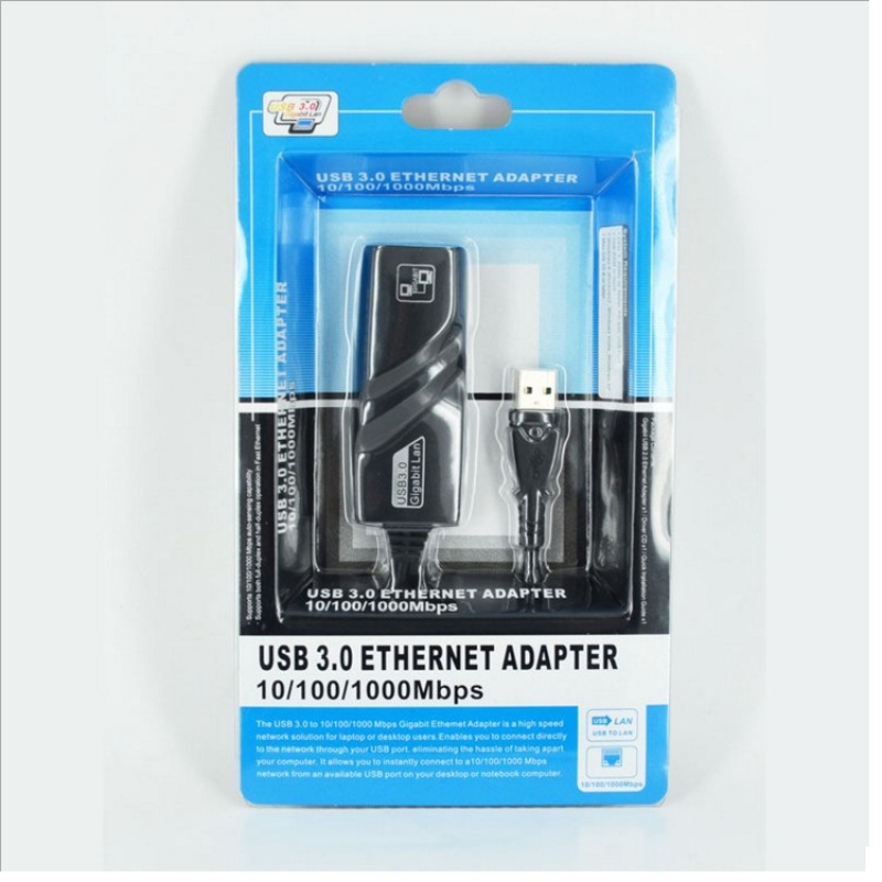 LAN Adapter Manufacturer - USB3.0 RJ45 Gigabit 1000Mbps