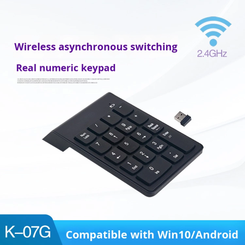 Number Pad Manufacturer - K 07G 2.4G 19 Keys Wireless