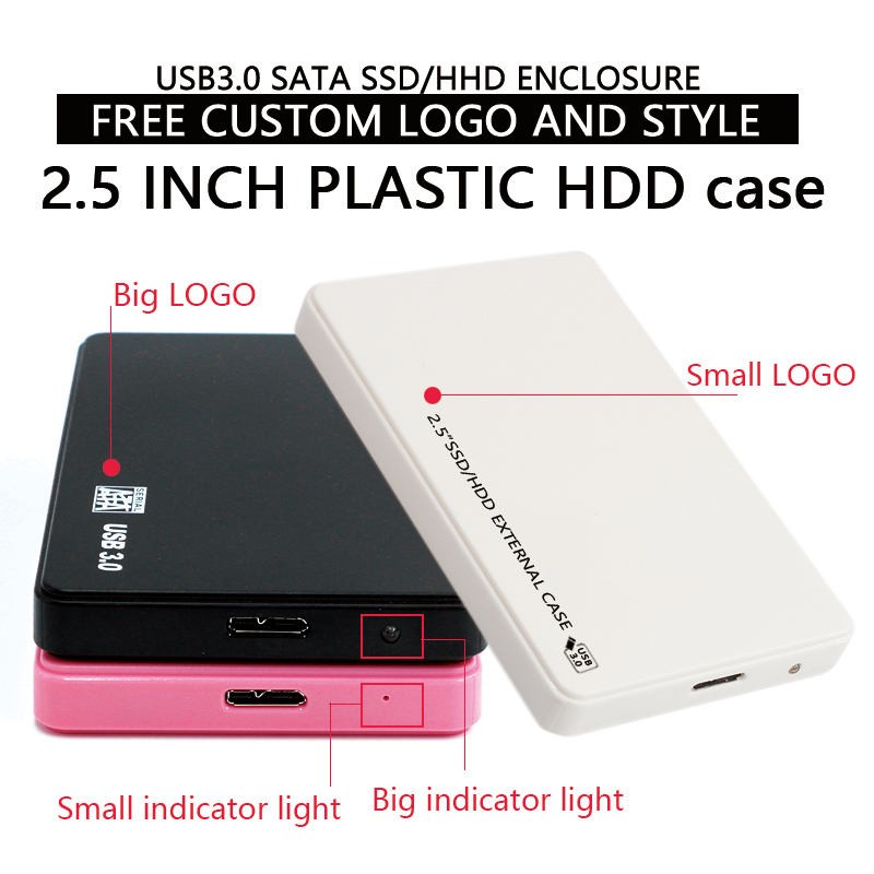 External Storage Factory - High speed USB 3.0 plastic HDD