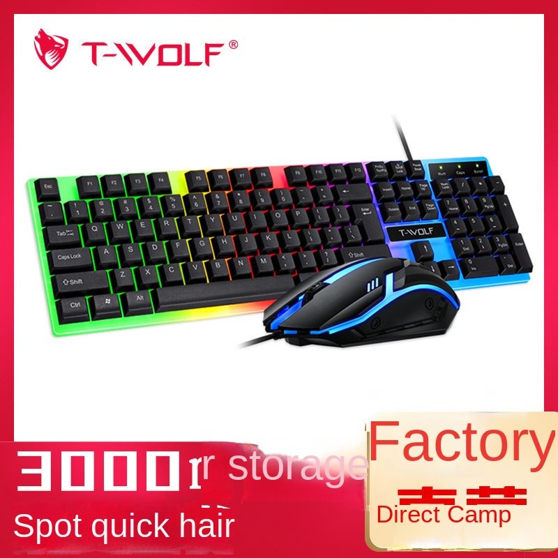 Game Accessories Factory - T wolf TF230 Ultra Thin 104 Key