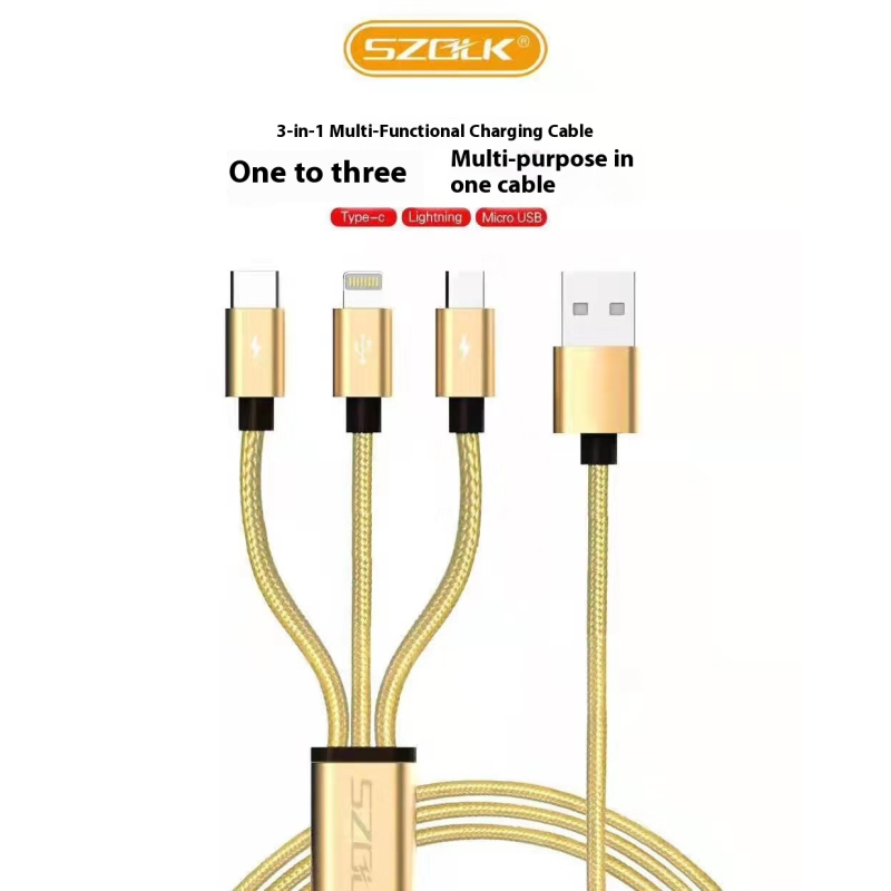 Fast Charging Cable Manufacturer - Gao Li Ke L82 3 in 1 3A