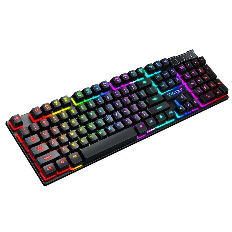 Gaming Keyboard Factory - T WOLF T20 Luminous 104 Keys