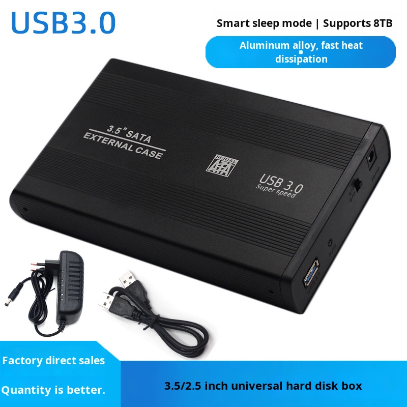 Hard Drive Enclosure Manufacturer - 3.5 Inch USB 3.0 Aluminum