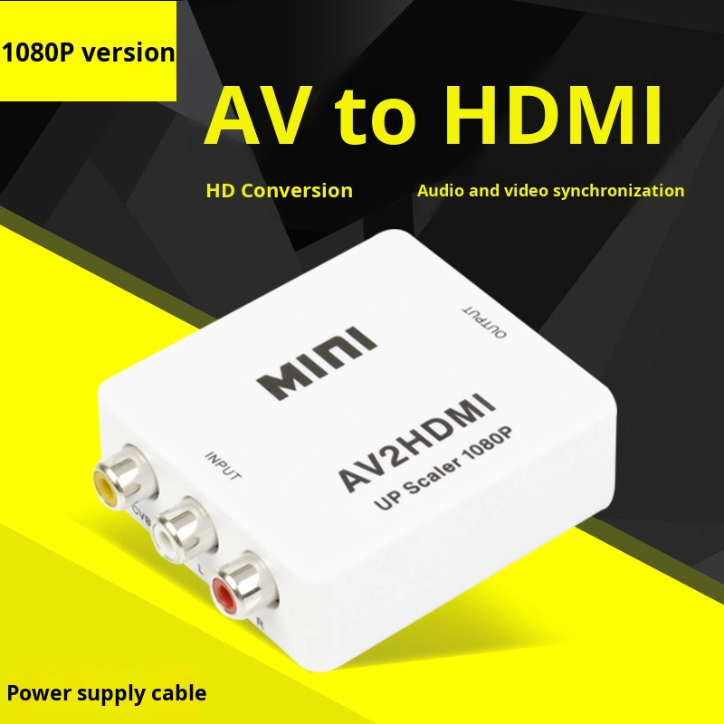 AV Converter Manufacturer - Mini AV to HD MI 1080P Composite