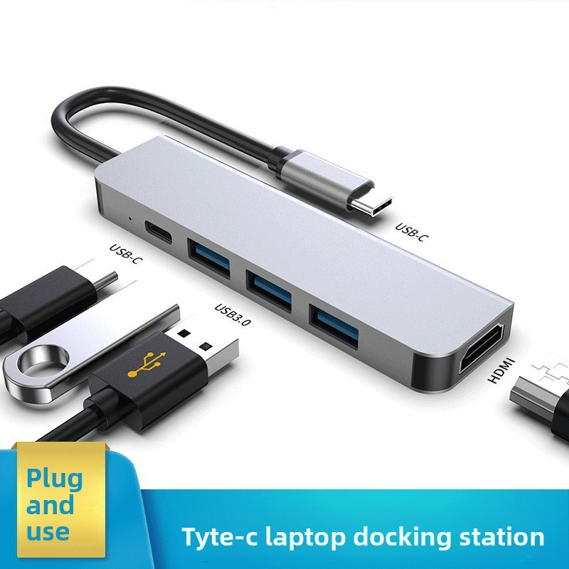 Type-C Docking Station Manufacturer - 5 in 1 Long Strip HD MI