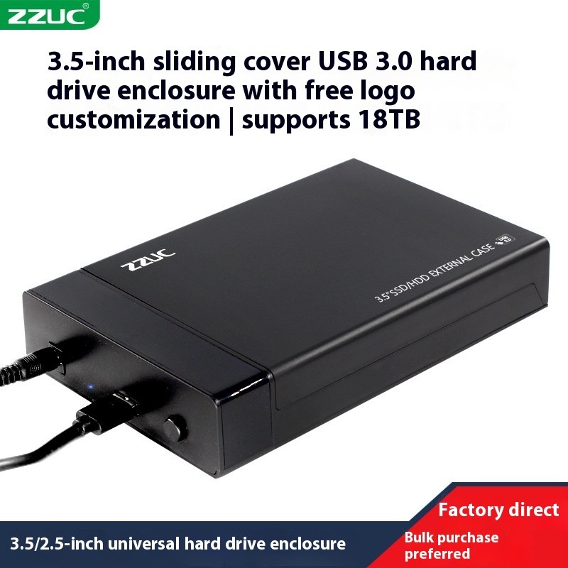 Hard Disk Box Factory - USB3.0 3.5 Inch Push Pull Tool Free
