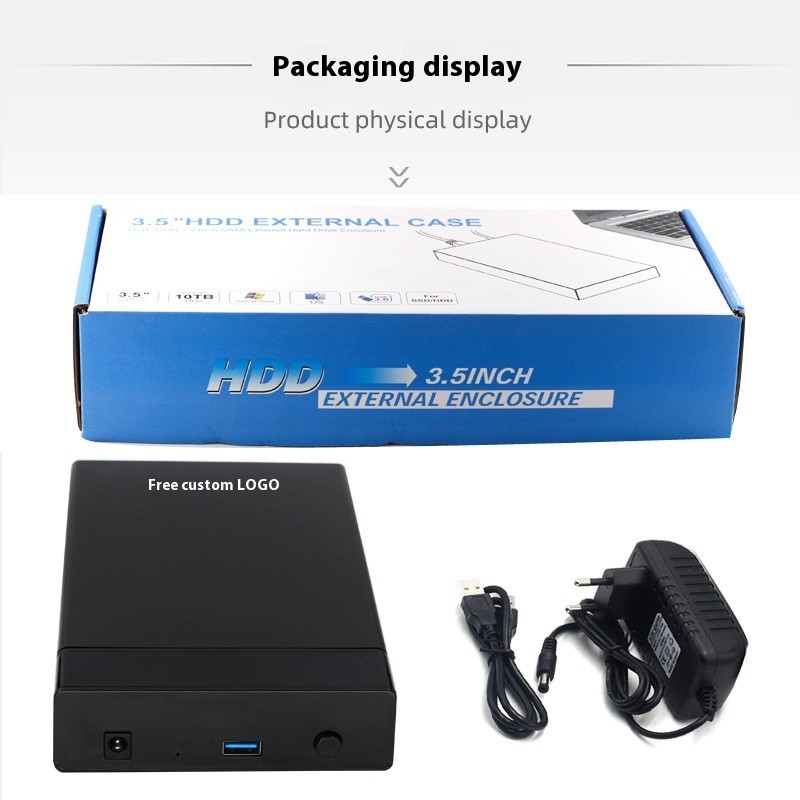 Hard Disk Box Factory - USB3.0 3.5 Inch Push Pull Tool Free