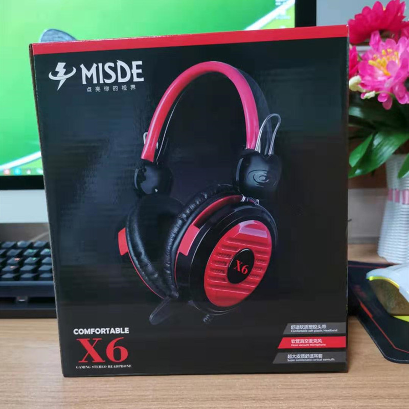 Computer Headset Manufacturer - X6 On Ear Over Ear Anti