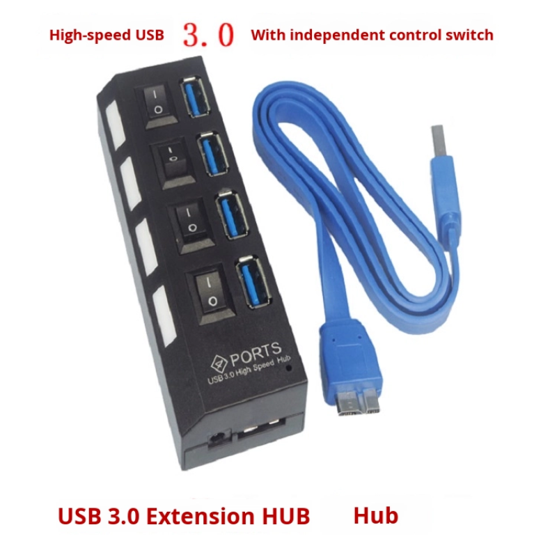 USB Hub Manufacturer - USB 3.0 High Speed Four Port Switch