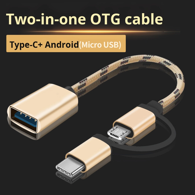 OTG Adapter Factory - 2 in 1 USB 3.0 OTG Type C Micro