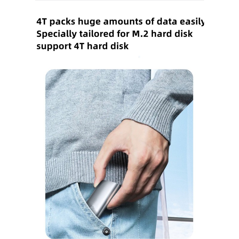 NVME Enclosure Manufacturer - M.2 NVME SATA SSD Tool Free