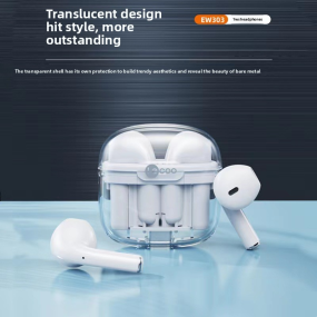 Wireless Earphones Factory - Ew303 Transparent Mini Type C