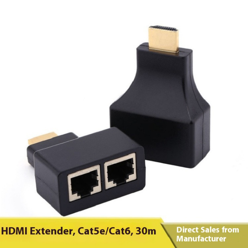 Network Extender Factory - 4K 3D 30m HDTV RJ45 Extender