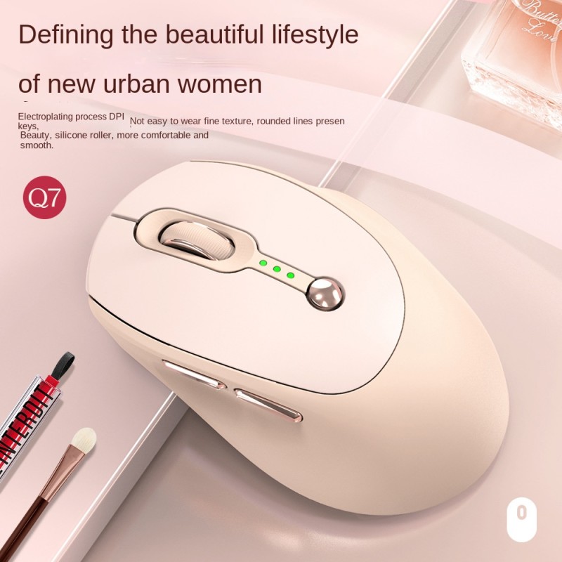 BT Mouse Factory - T WOLF Q7 Rechargeable TYPE C Display