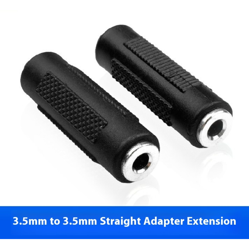 Audio Adapter Factory - 3.5mm Female to Female Straight Through