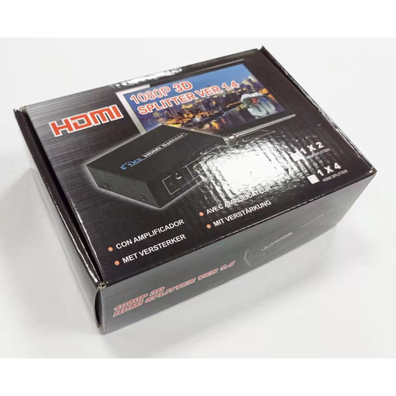 HD MI Splitter Factory - Professional OEM 1x4 Full HD 3D