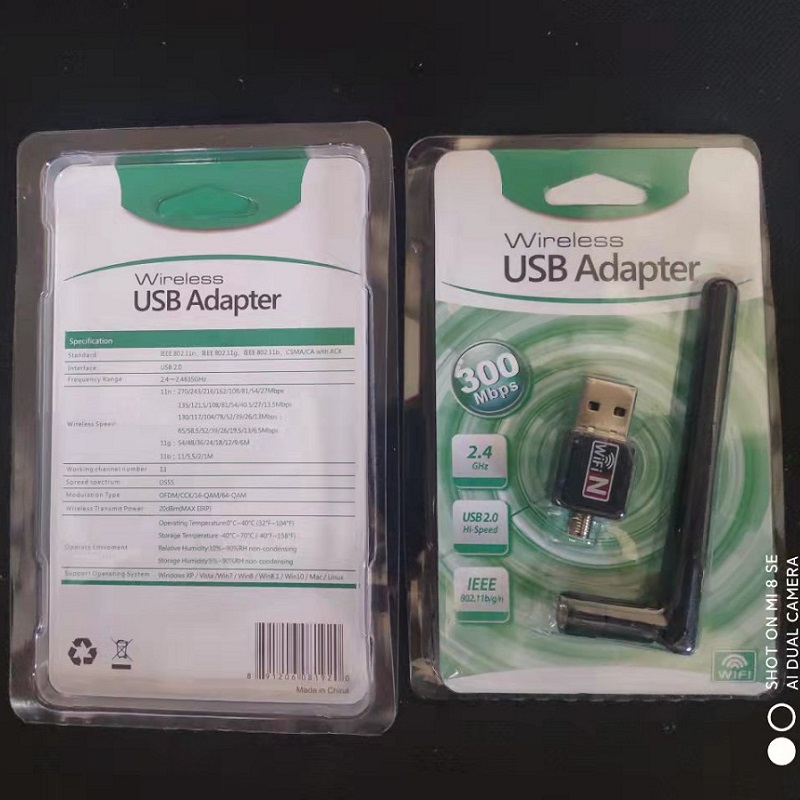 Wireless Network Card Factory - 300Mbps Mini USB2.0 External