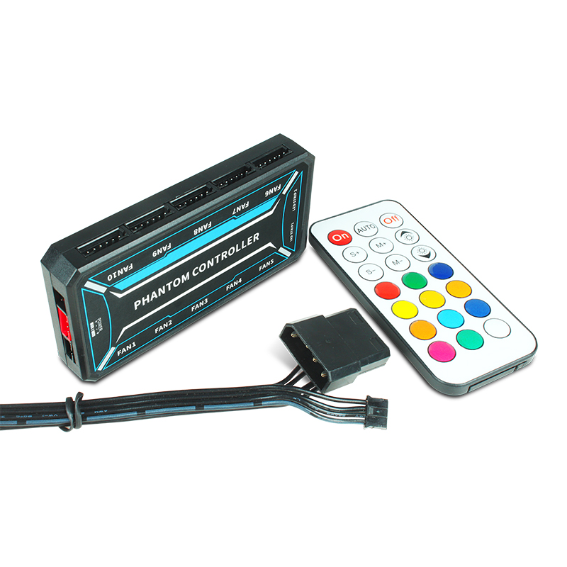 Fan Controller Manufacturer - Small Desktop 6Pin Remote Control