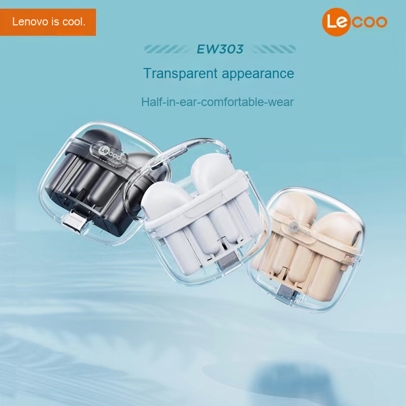 Wireless Earphones Factory - Ew303 Transparent Mini Type C