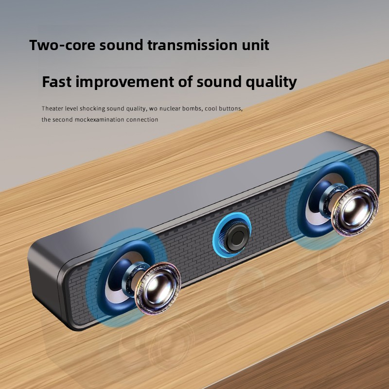 Computer Speaker Manufacturer - K2065 Wired USB RGB LED