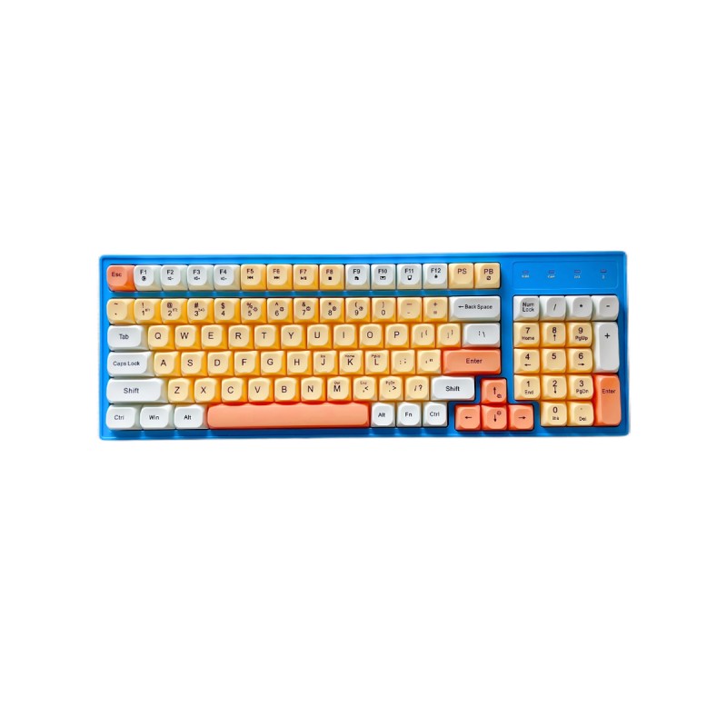 Wireless Keyboard Factory - RGB Backlit 96-Key Membrane
