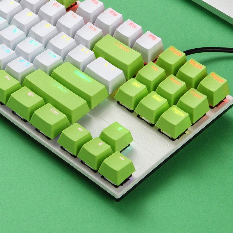 Mechanical Keyboard Supplier - New Colorful Portable 87 Key