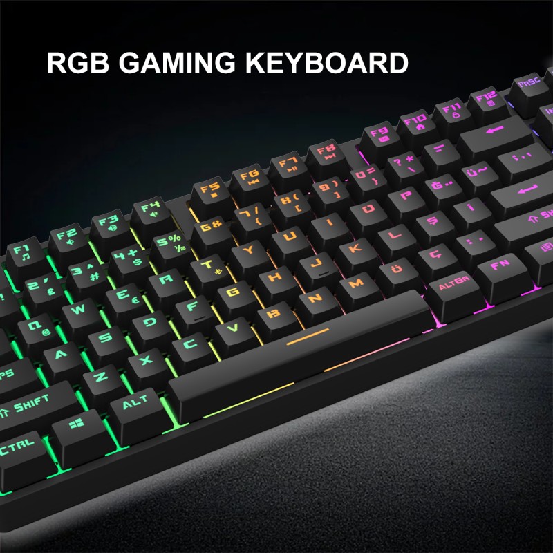 Office Keyboard Supplier - New 104-Key Full-Key USB 2.4G